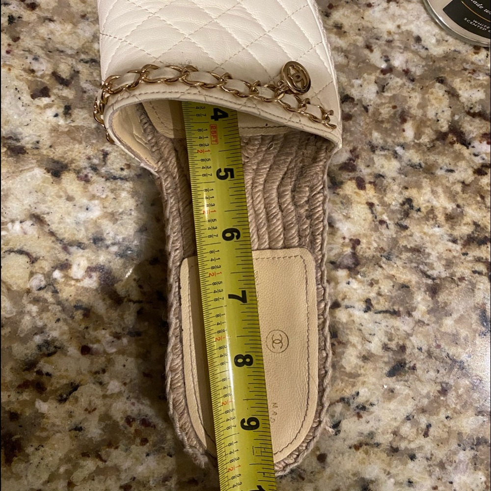Authentic Chanel sandals slides shoes. 38 8 - Picture 8 of 8